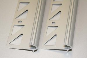 DAMAX-STG Treppenprofile Florentiner Aluminium